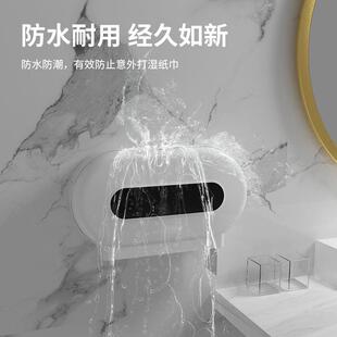 卫纸生间双用双卷纸盒洗手防水盒酒店间厕两所卷抽纸盒架F-006厂