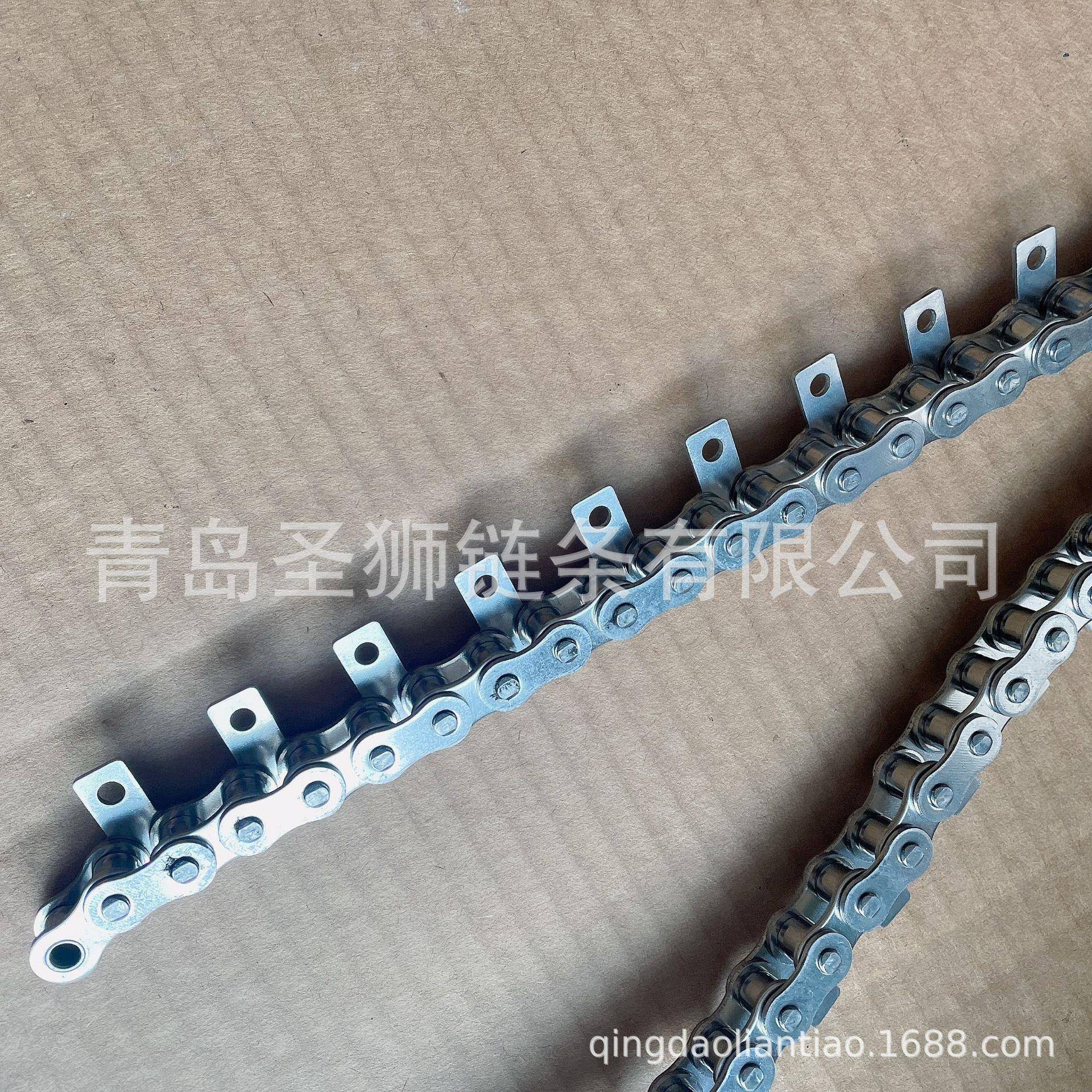 SUS30不锈钢06B08A08B10A1A216A20AB4单侧直立板FKI输耳送链带输