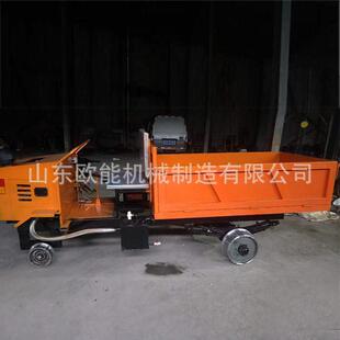 无品牌/柴油运输车小型搬道运车钢轨道电动柴车轨油铁路建设汽油