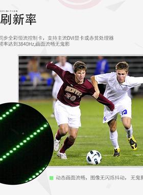 户外LE全显示屏合同定金p2P3p4P5P6议室舞台高清防水会室D内广告