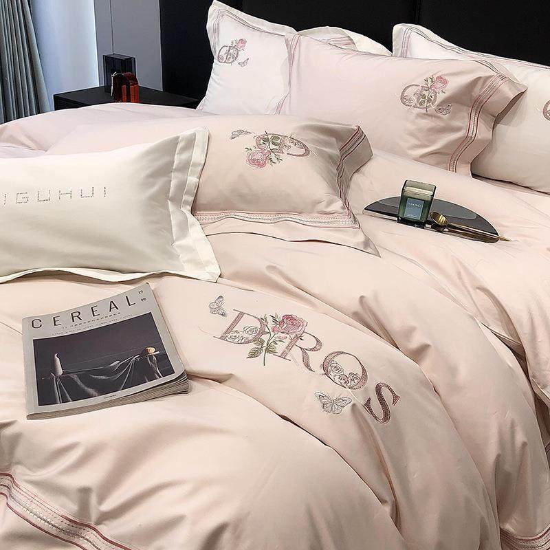 无品牌/品法新式A类120支长绒棉镂空四件套法式轻奢纯高棉端全床,饰品/流行首饰/时尚饰品新,DIY配件,淘宝优惠券,粉丝福利购,淘宝优惠卷