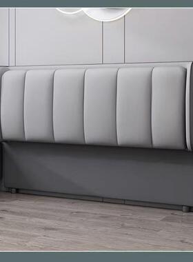 靠背落地单床头买整包约40840现代实简木轻奢背板家用货新款现软