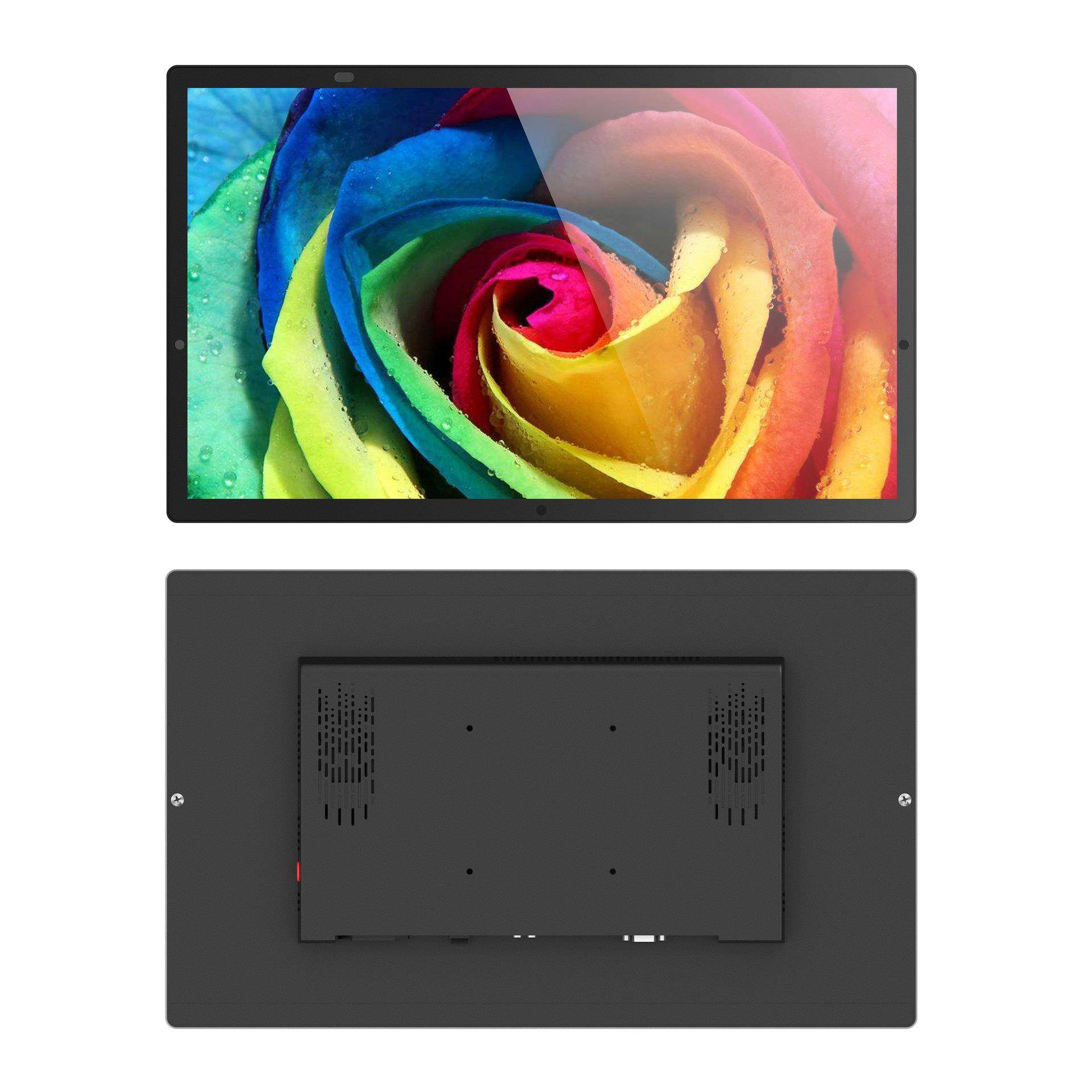 写字显楼宇挂连锁商超商2k高清壁显示器一21.5体机广告示用屏广告