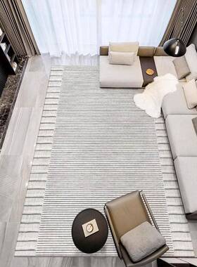 手工羊毛地NNH毯客厅样毯板间意式轻奢房现厚代简约卧室书床尾加