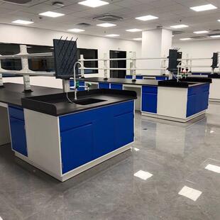 实验UWK台实验室工作台钢木央台边全作钢台化验室试验桌化学操中