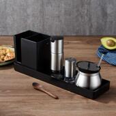 筷勺商用餐托盘DUM厅专用醋瓶套装 商用桌面爆款 调料罐醋壶商