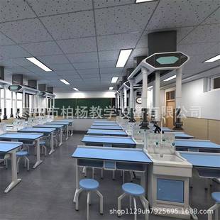 学校实验室中教学生实验桌子工验作56114台物理化学科学实桌师演