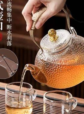 煮茶壶养生JBQ壶高硼玻璃耐高温烧水壶陶家用硅炉电煮炉茶器茶壶