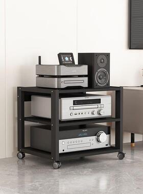 24款多层音功放机架家庭影收纳架C院D机音响胆IIW机支架点歌机式