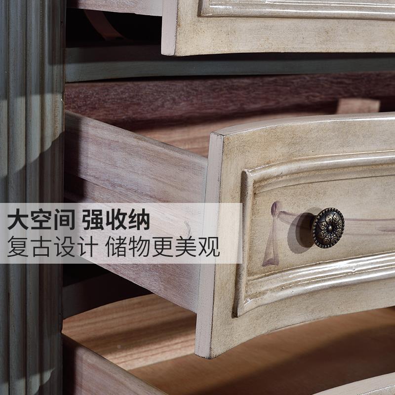 7T美柜式实木斗柜复室古储物六斗卧客厅柜子DG-1081抽屉式收纳柜