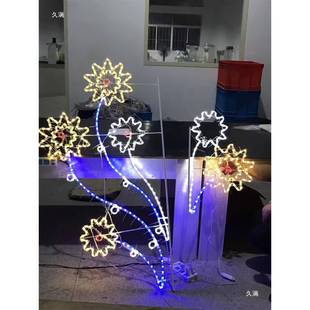 LED路灯挂件市杆过街灯跨街灯过道发光结道政街节日无品牌/装饰灯