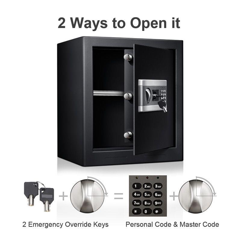 入工销柜密码保Sc-40-EF险箱保厂险柜全钢墙家用办公保衣险柜小型