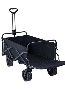 户套外露营小推车营地车野营可折叠小拖车行拉板车全旅桌面HOS摆