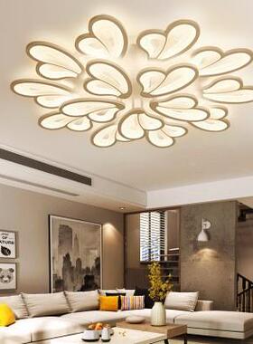 客厅吸约灯家装大顶厅37117主灯ld现代简主卧室顶灯餐厅中山灯e具