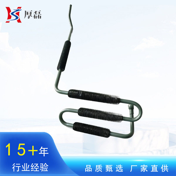 重汽豪沃配件转向器方向机回油钢管总成带散热片WG9725478135