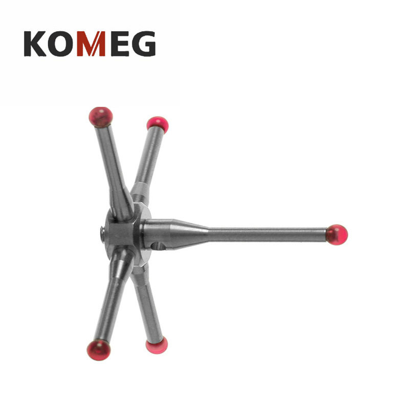 KOMEG五向测针红宝石测头三坐标测针M3螺纹K651163