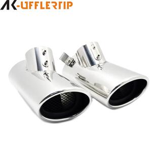 适用于奔驰W220S级尾嘴S320s350S500S600排气管改装S63双出尾喉