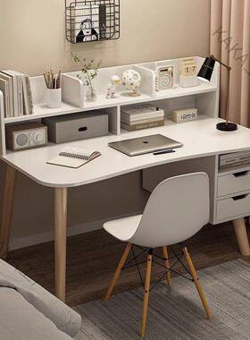 LCP2书桌书架一体学生家用写字桌简约卧室学习桌子简易公台式