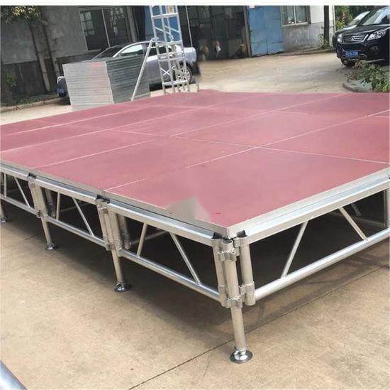 外贸快装舞台可移动台阶厂家直销展会卡扣简易安装广东创笙