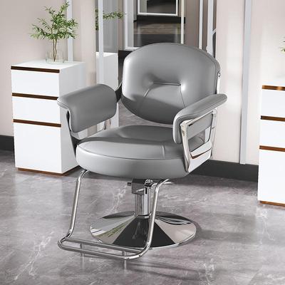 美锈发店发椅子廊不钢扶手理发发椅美发椅可升降90322剪理发椅