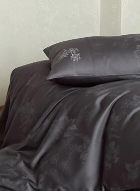 高档奢LNJ1送20支全美棉四件套精绣花提花纯棉轻亲肤柔软礼床品