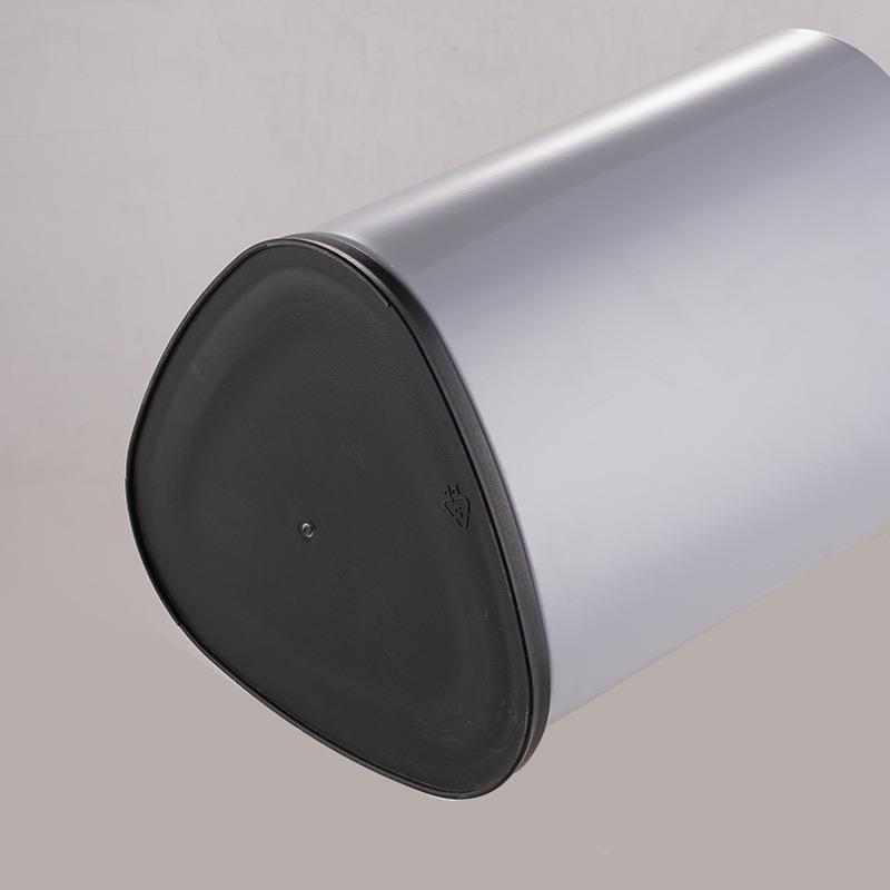 锈钢垃圾桶卧室不废纸ANS收纳桶10升厨房盖垃圾篓办无公室踏垃圾