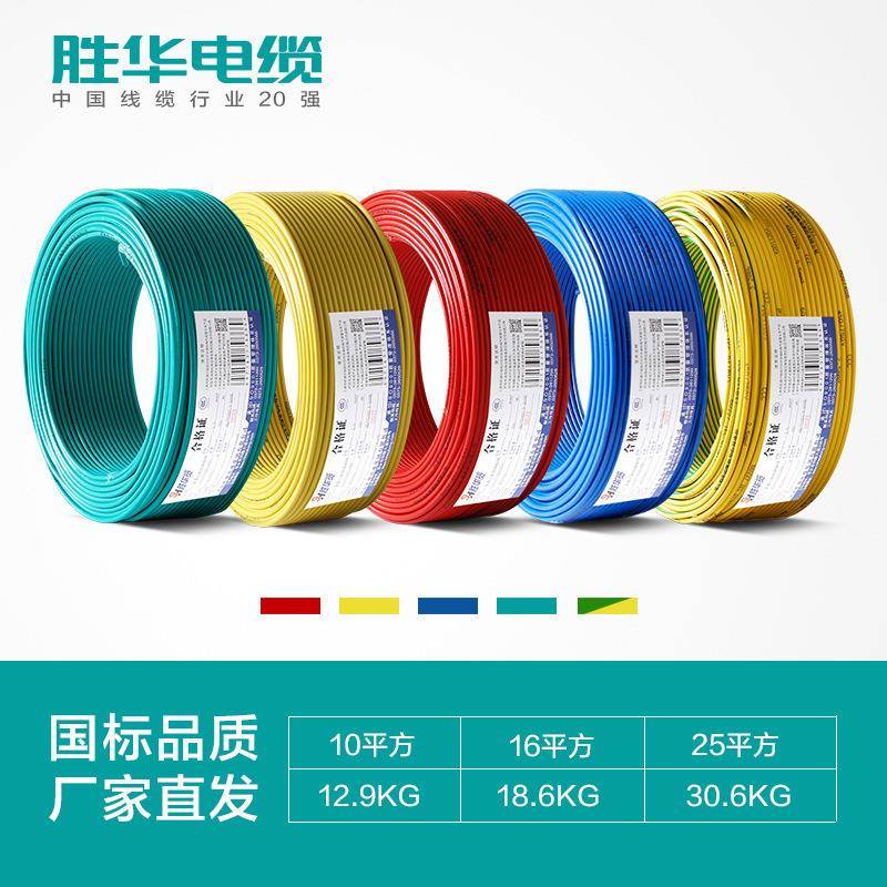 软胜华电BVR-10/16/线26635平方铜芯线多股铜电线生产电厂家
