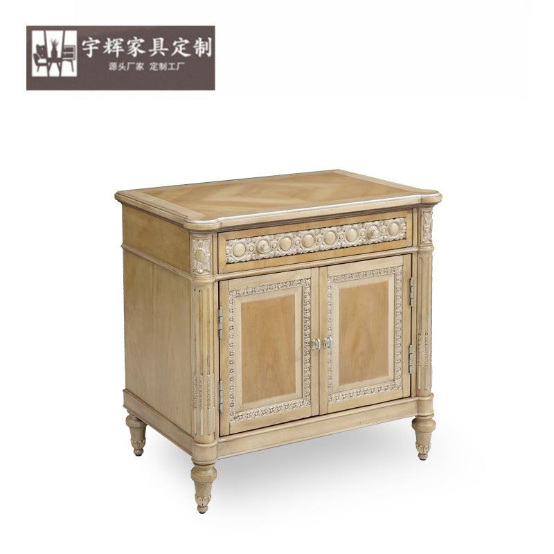 福溢家居FOO婚KYI赛K法国风凡尔浅卧室软包双人床欧式色主1卧床床