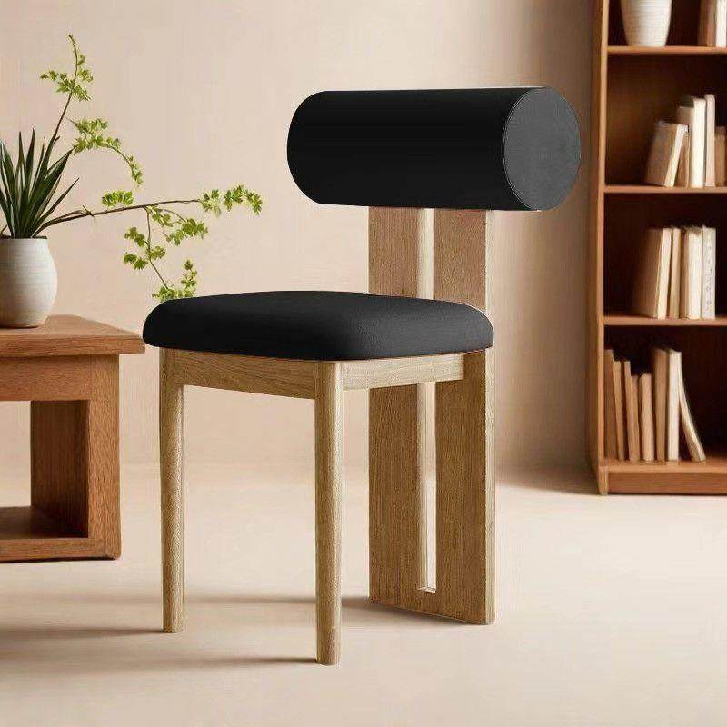 欧式古木实餐椅家用客厅餐复桌化妆椅中古设风计师靠背椅子河XL66