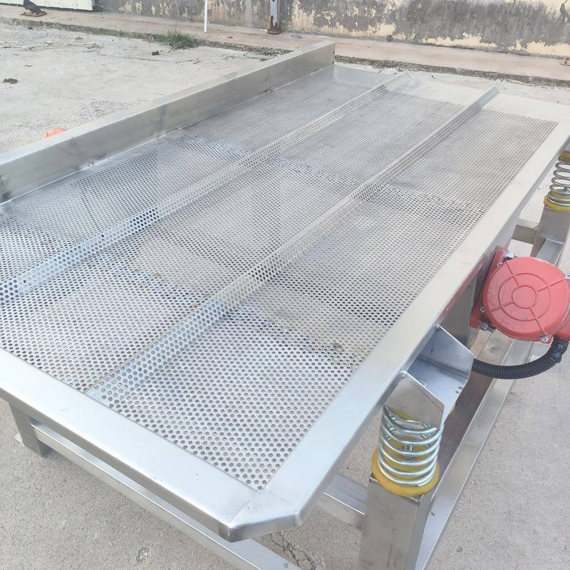 圣水女果蔬菜振动筛软包JXZDK-10高装频震动沥水全自机动振动沥筛