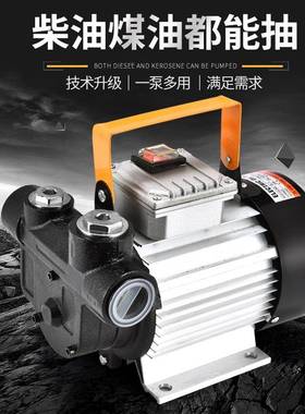 电抽油泵2V24动V201V大2功率自吸泵WCU柴油泵遥控加油泵抽油机计