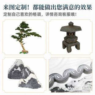 仿迎真客松大型商罗无品牌/汉松假松树场室装饰内造型美人景观摆