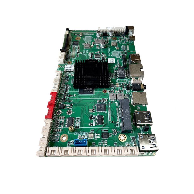 瑞芯微RK35边76主板6T算力工业云计终端菜品识QJV别结缘算台算主