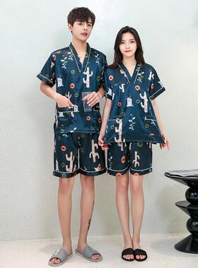 RIT0柔软汗蒸服贡缎真丝女款男侣按摩UTK足疗士浴服加大情码纯棉