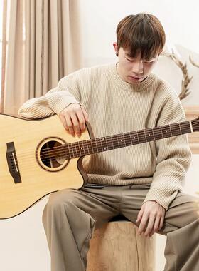 DOVE鸽D子民谣单板吉学他D260/220C寸/230初JNH入门440寸面单旅行