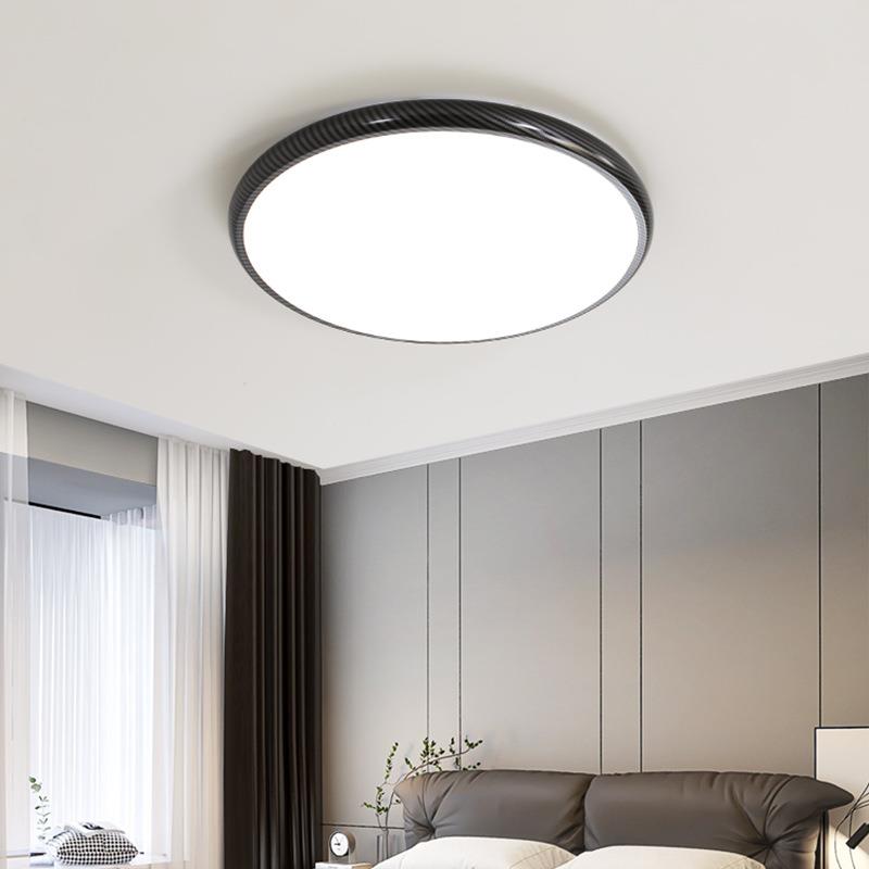 超薄ED客厅灯代简约大现气房间L主58611卧室灯长形大厅餐厅吸方顶