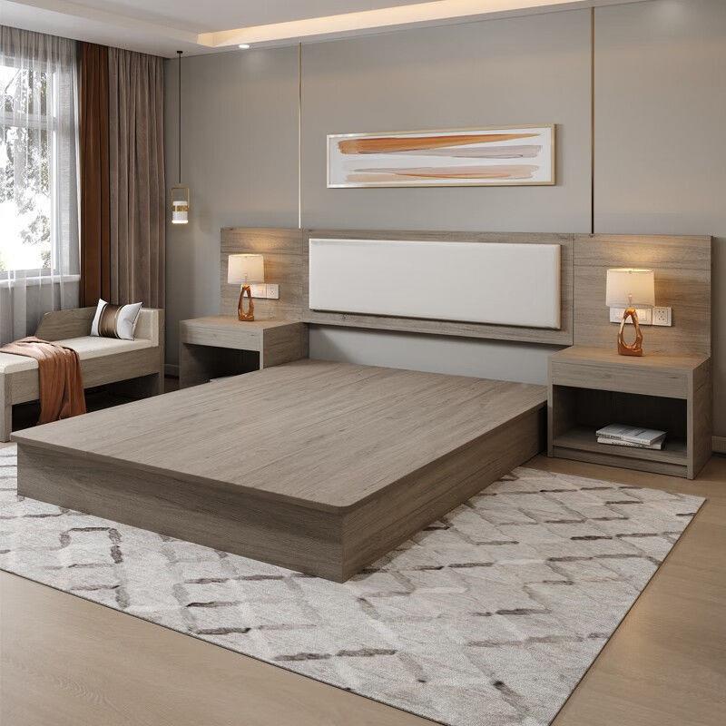 VBT宿酒店套家具标间全床宾馆专用床标双床民间双人大床简约现代