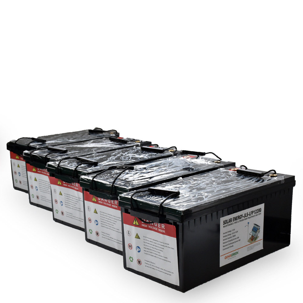 储能电源12v200ahlifepo4电池太阳能存储系统后备电源应急电源