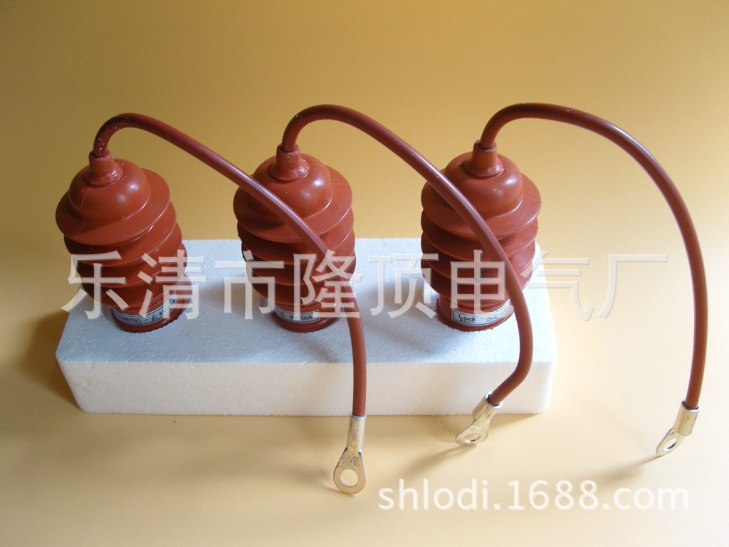隆顶电气 超小型避雷器6kv(带线)小型高压避雷器10kv