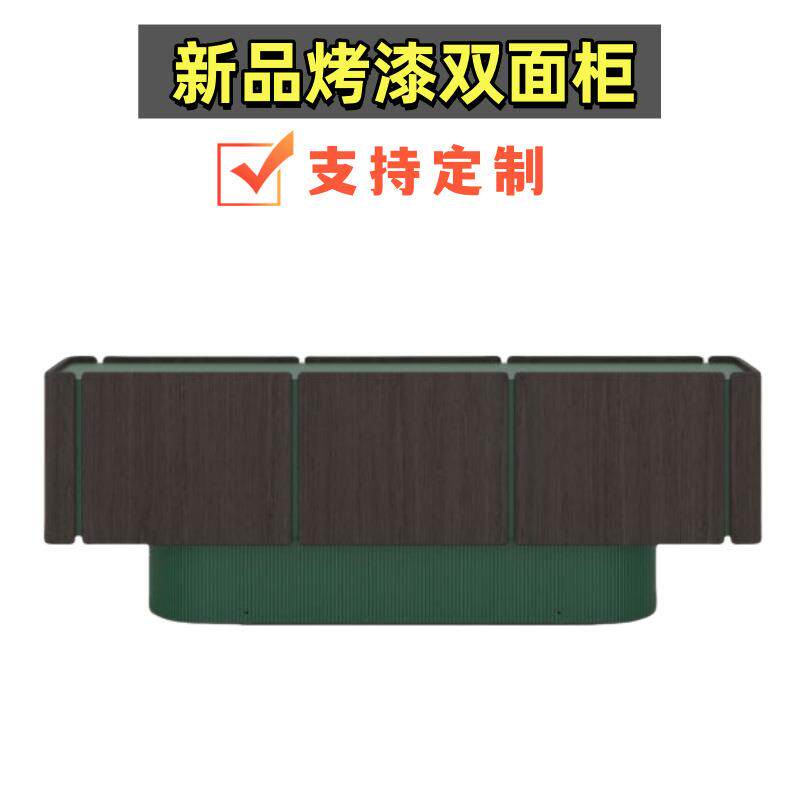 意式轻奢烤漆餐边柜玄关柜简约卧室储物收纳柜客厅沙发背柜隔断柜