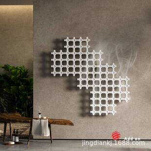 TUBES双功能荷兰高定设计几何电热毛巾架智能恒温暖气片取暖别墅