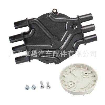 适用雪佛兰GMC凯迪拉克4.3LV6分电器盖+分火头DR475D328A