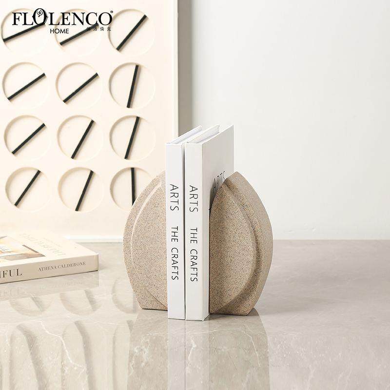 意式极简复古创意石纹花瓣书靠办公室书柜桌面高级感家居书挡摆件,工业油品/胶粘/化学/实验室用品,其他实验室设备,淘宝优惠券,粉丝福利购,淘宝优惠卷