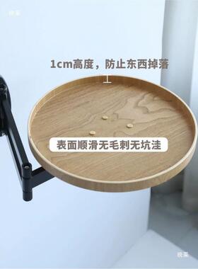 边几茶几沙发边27075桌挂叠小桌床头木质迷你墙上可移动伸壁缩折