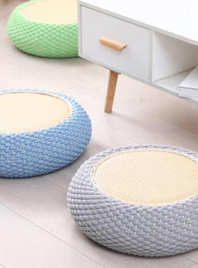 地式板垫子坐墩tb-65336榻榻米飘窗蒲团坐垫用日加厚圆形懒人家屁