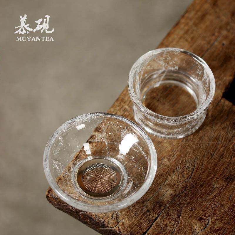 不茶漏茶滤琉璃茶具过滤器隔冲孔锈TM-63285钢过网滤功茶夫零配