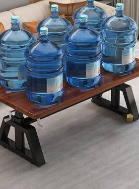 桌实摇橡FVI胶木升降茶几客厅家用餐桌多功木能实木学习工作台手