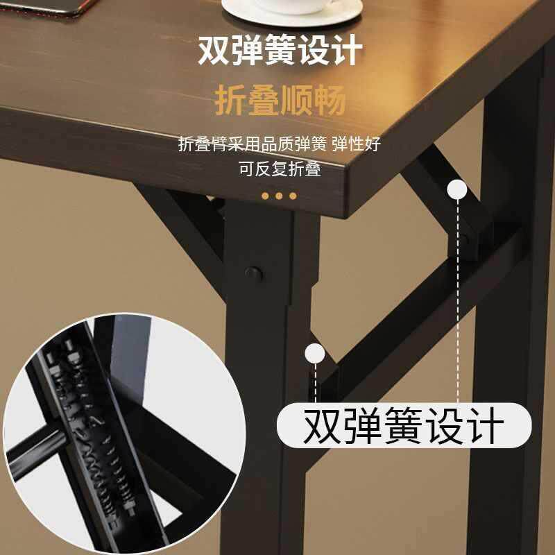 摆折叠餐桌桌出租屋桌课子摊书美甲桌桌子折叠桌便OWD携长条可桌