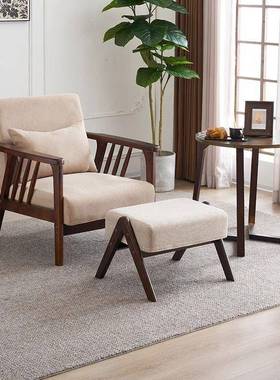 单沙发人椅实店木休34319闲椅子现简约代客厅阳台民宿酒桌椅日式
