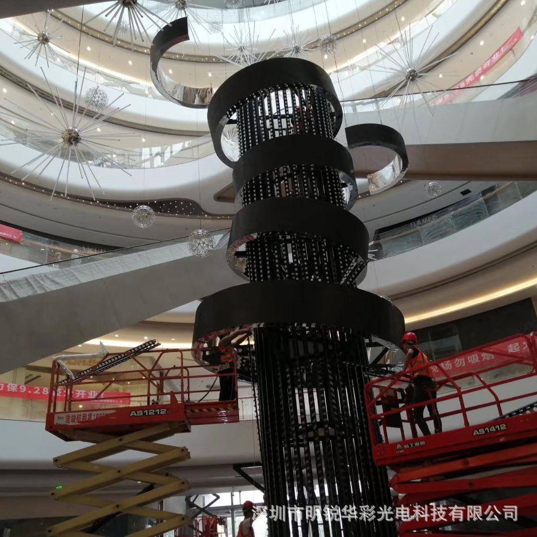 ed柔P2性l屏异形屏商场弧3形展厅会议圆柱P2.5Pled模组高清屏屏